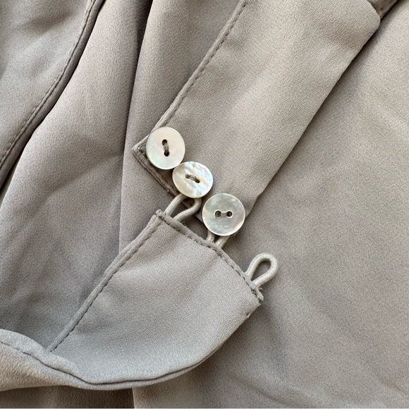 NEW Show Me Your Mumu Jasmine Halter Midi Bridesmaid Dress in Moss Green Crisp - Picture 8 of 10